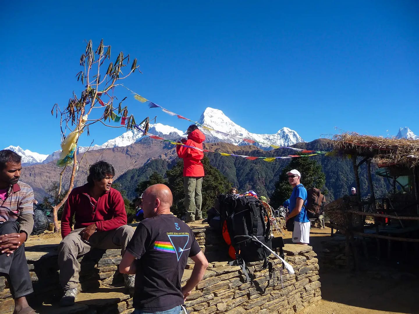 Trekkers for Annapurna Base Camp Trek