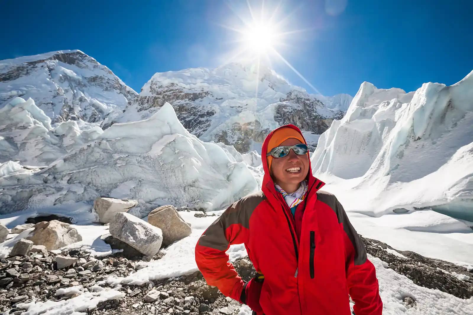 In Kala Patthar - Everest Base Camp Trek in February