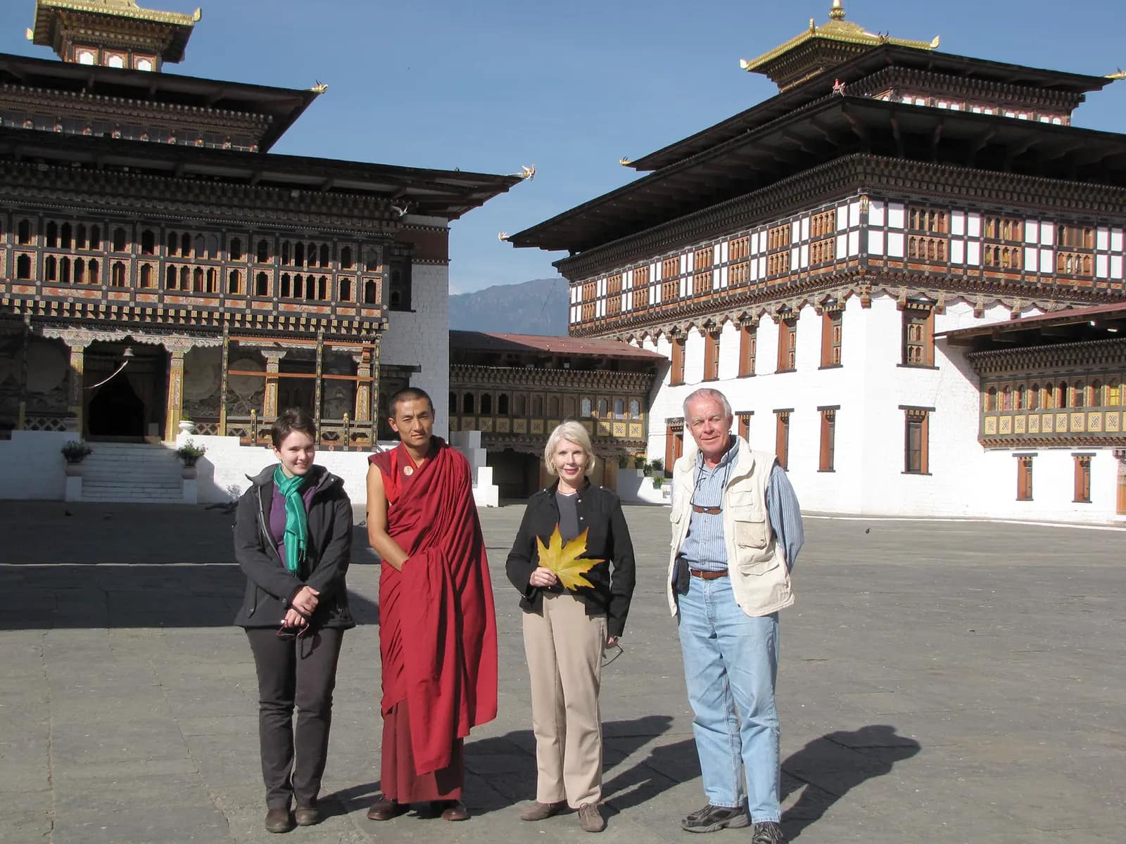 A visit to the dzong